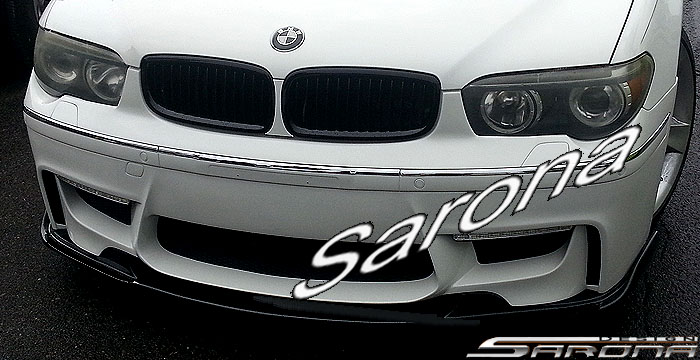 Custom BMW 7 Series  Sedan Front Lip/Splitter (2002 - 2008) - $375.00 (Part #BM-055-FA)